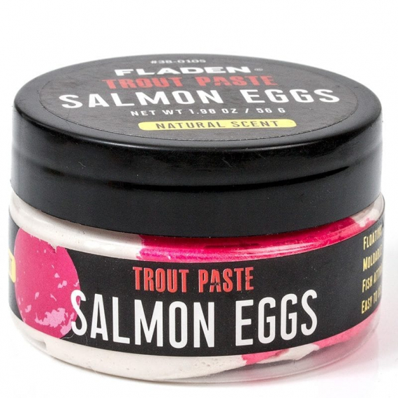 Fladen Trout Bait Paste Floating 42g - Cotton Candy/Salmon Eggs in der Gruppe Köder / Boilies, Baits & Groundbait / Paste & Teig bei Sportfiskeprylar.se (38-0105)