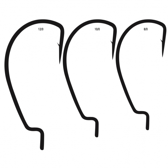 Mustad NP Tube Hook in der Gruppe Haken & Zubehör / Haken / Offset Haken bei Sportfiskeprylar.se (38104NPBNr)