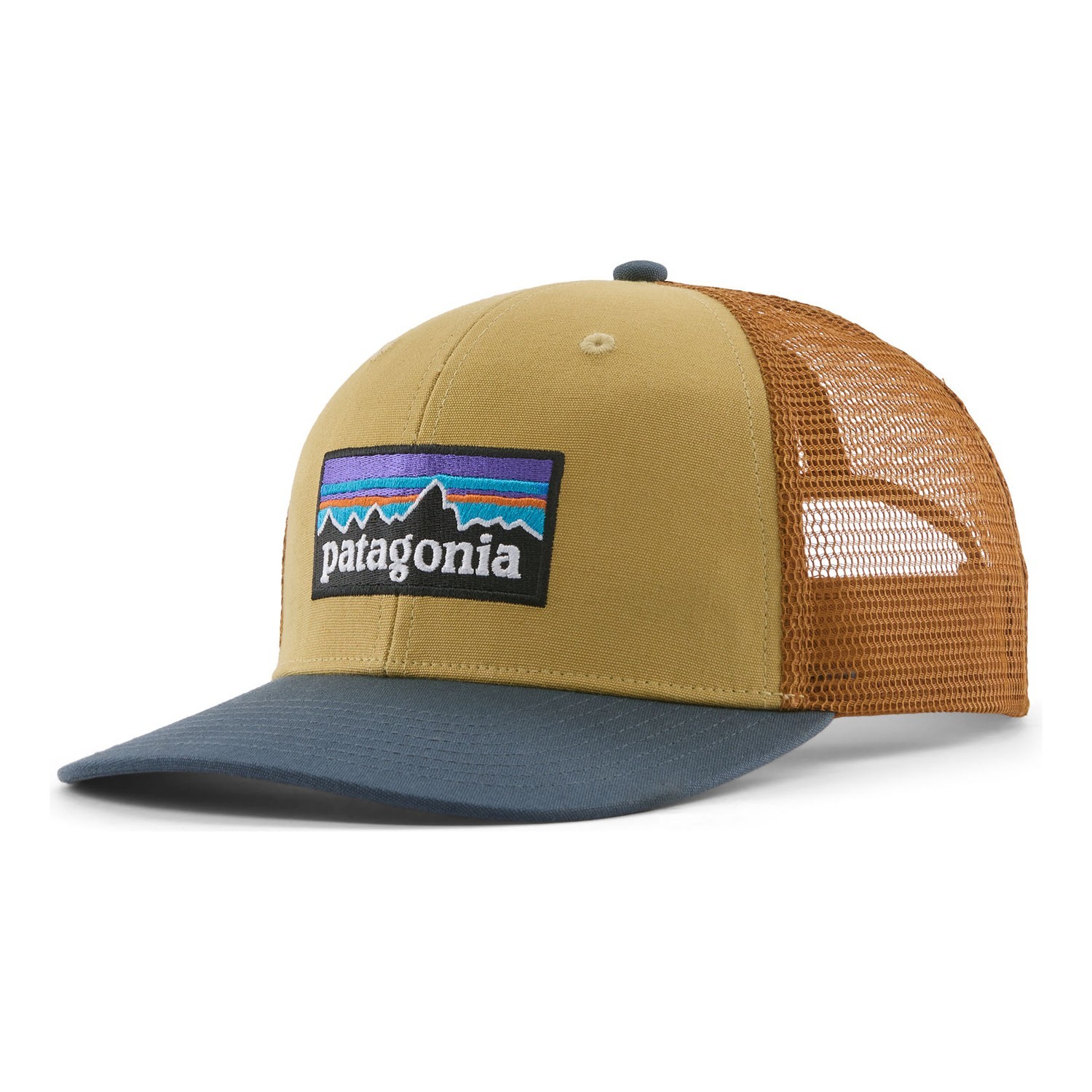 Patagonia P-6 Logo Trucker Hat LYTN in der Gruppe Kleidung & Schuhe / Kappen & Kopfbedeckungen / Caps / Trucker-Kappen bei Sportfiskeprylar.se (38289-LYTN-ALL)