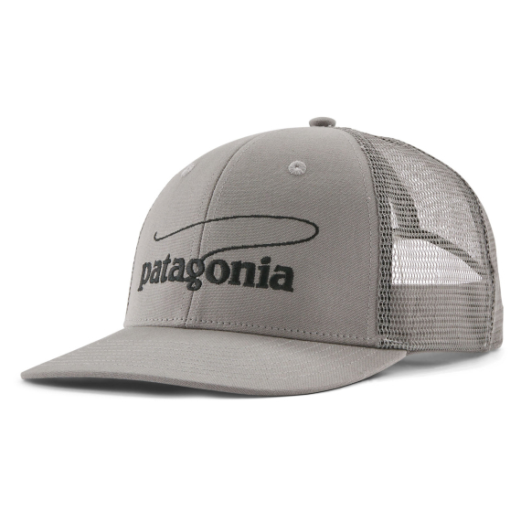Patagonia Take a Stand Trucker Hat - Casting Logo: Forever Grey in der Gruppe Kleidung & Schuhe / Kappen & Kopfbedeckungen / Caps / Trucker-Kappen bei Sportfiskeprylar.se (38356-CLFO-ALL)