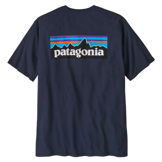 Patagonia M\'s P-6 Logo Responsibili-Tee New Navy in der Gruppe Kleidung & Schuhe / Kleidung / T-shirts bei Sportfiskeprylar.se (38504-NENA-Sr)