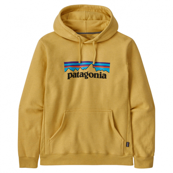 Patagonia P-6 Logo Uprisal Hoody Surfboard Yellow in der Gruppe Kleidung & Schuhe / Kleidung / Pullover / Hoodies bei Sportfiskeprylar.se (39622-SUYEr)