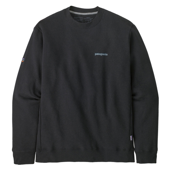 Patagonia Fitz Roy Icon Uprisal Crew Sweatshirt Ink Black in der Gruppe Kleidung & Schuhe / Kleidung / Pullover bei Sportfiskeprylar.se (39667-INBK-Sr)