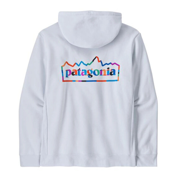 Patagonia Unity Fitz Uprisal Hoody White in der Gruppe Kleidung & Schuhe / Kleidung / Pullover / Hoodies bei Sportfiskeprylar.se (39694-WHI-Sr)