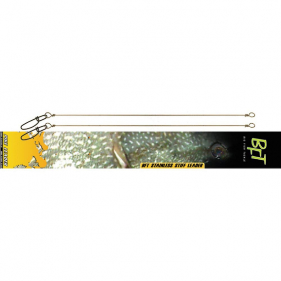 BFT Stiff Jerkbait Leader stainless 12 - 2-pack in der Gruppe Haken & Zubehör / Vorfächer & Vorfachmaterial bei Sportfiskeprylar.se (40-BFT-0012)