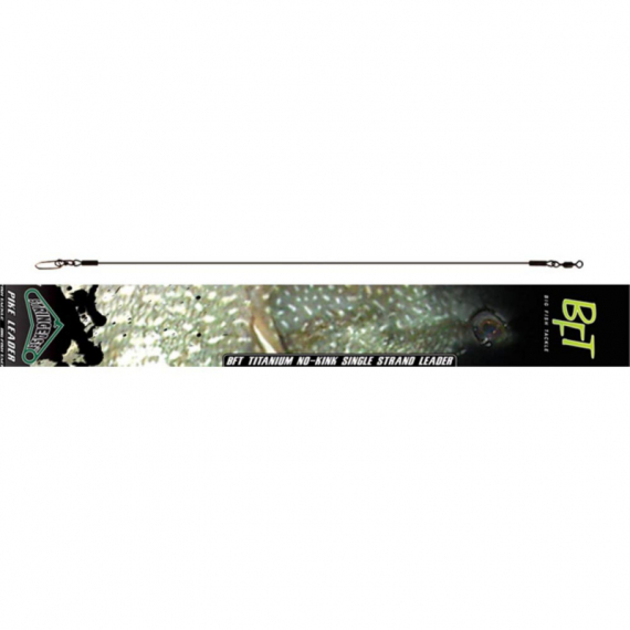 BFT Stiff Jerkbait Leader Titanium 12\' (30 cm) in der Gruppe Haken & Zubehör / Vorfächer & Vorfachmaterial bei Sportfiskeprylar.se (40-BFT-TI12)