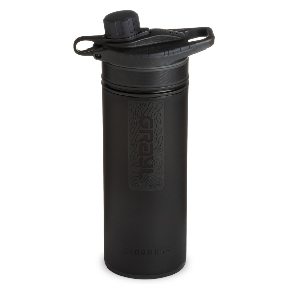Grayl GeoPress 700ml Purifier Bottle - Covert Black in der Gruppe Outdoor / Andere Outdoor-Ausrüstung / Wasserfilter und -reiniger bei Sportfiskeprylar.se (400-COV)
