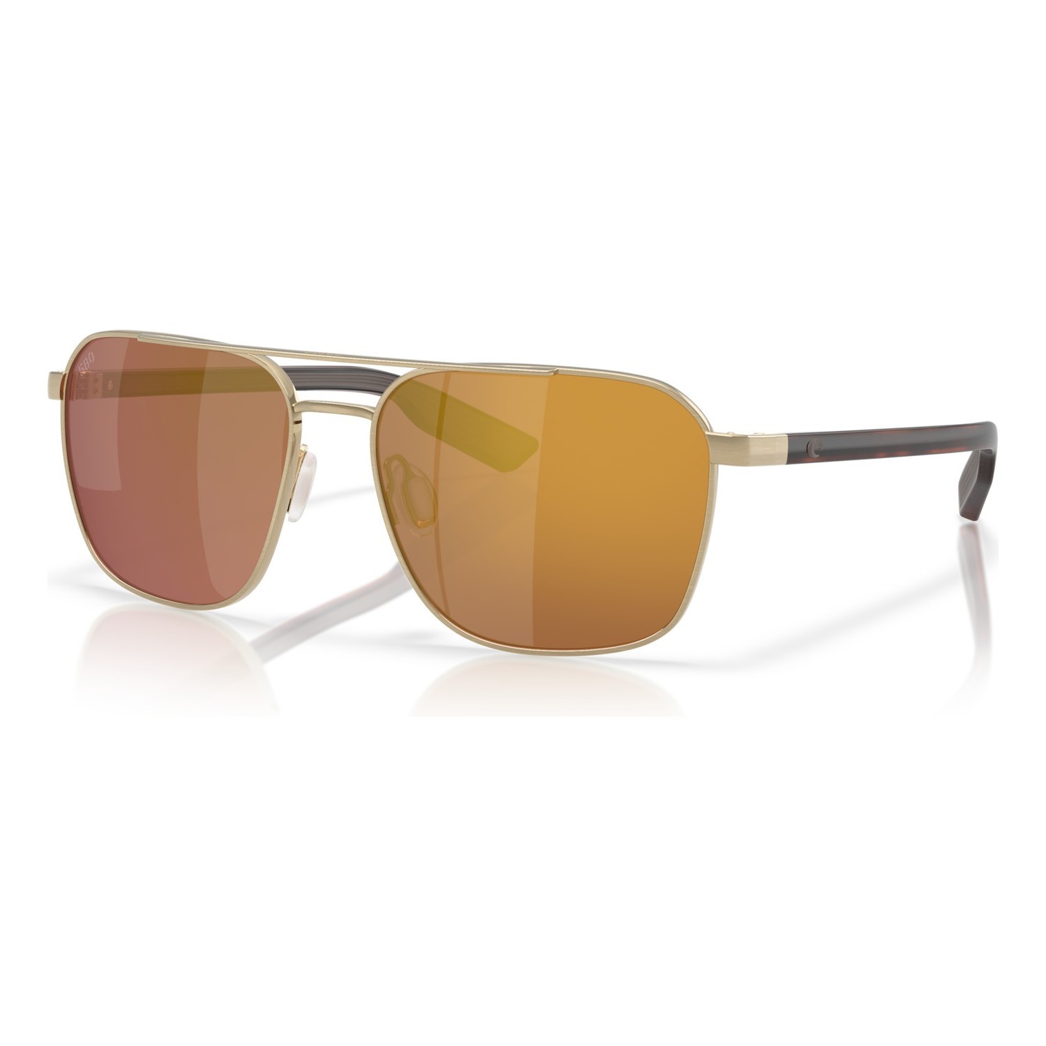 Costa Wader - Gold - Gold Mirror 580G in der Gruppe Kleidung & Schuhe / Sonnenbrillen / Polarisierte Sonnenbrillen bei Sportfiskeprylar.se (40032658)