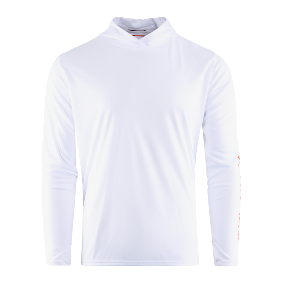 Grundéns Tough Sun Hoodie White in der Gruppe Kleidung & Schuhe / Kleidung / Pullover / Hoodies bei Sportfiskeprylar.se (40113-100-0014r)