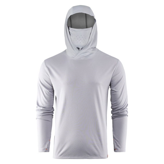 Grundéns Tough Sun Masked Hoodie Mist in der Gruppe Kleidung & Schuhe / Kleidung / Pullover / Hoodies bei Sportfiskeprylar.se (40125-913-0013r)