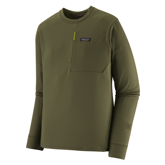 Patagonia M\'s R1 Thermal Crew, Pine Needle Green in der Gruppe Kleidung & Schuhe / Kleidung / Pullover / Fleece-Pullover bei Sportfiskeprylar.se (40590-PNGR-Sr)