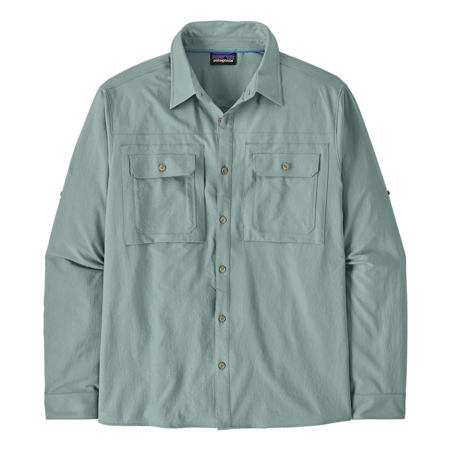 Patagonia M\'s L/S Self Guided Sun Shirt BLSG in der Gruppe Kleidung & Schuhe / UV-Bekleidung bei Sportfiskeprylar.se (41825-BLSG-XXLr)