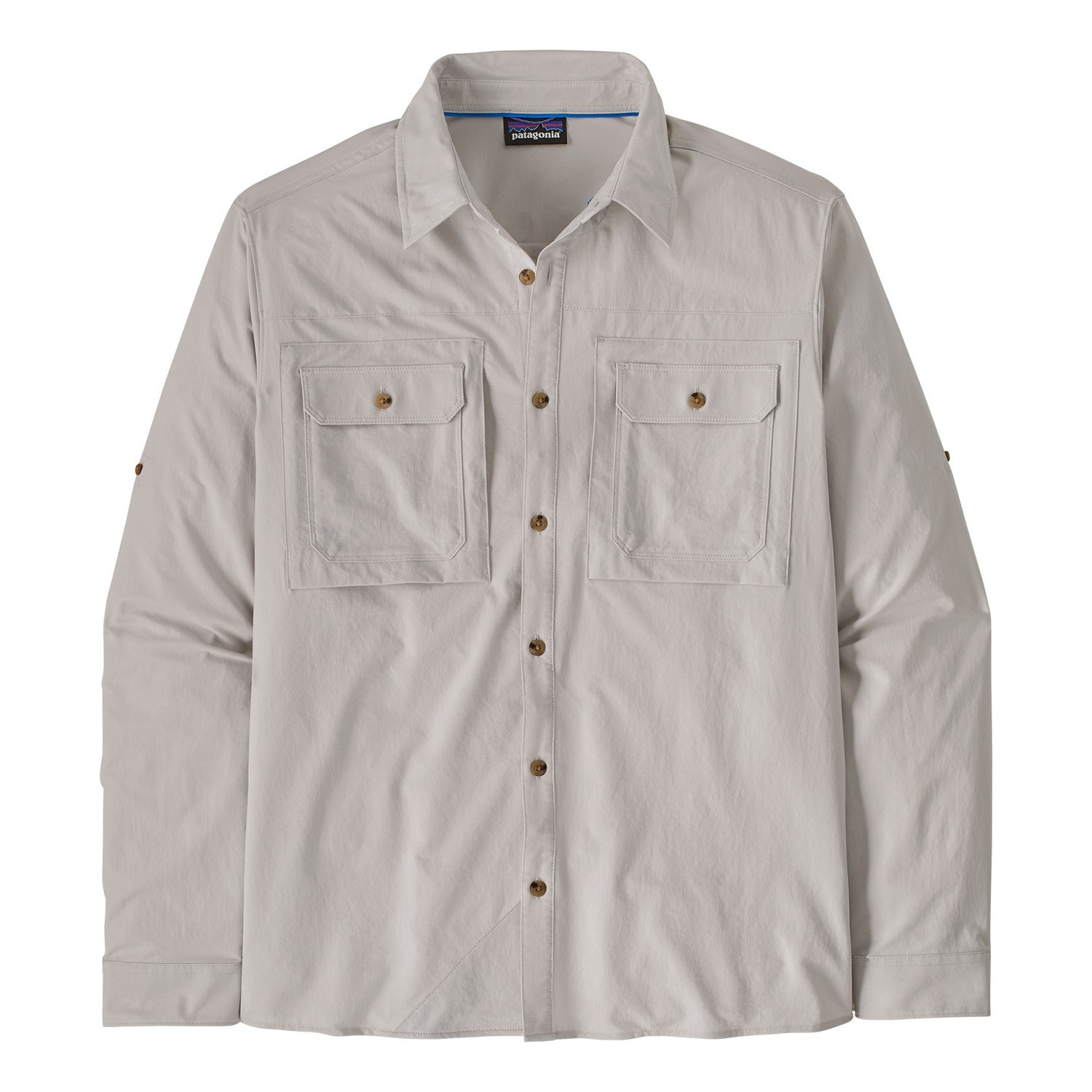 Patagonia M\'s L/S Self Guided Sun Shirt CRGY in der Gruppe Kleidung & Schuhe / UV-Bekleidung bei Sportfiskeprylar.se (41825-CRGY-XXLr)