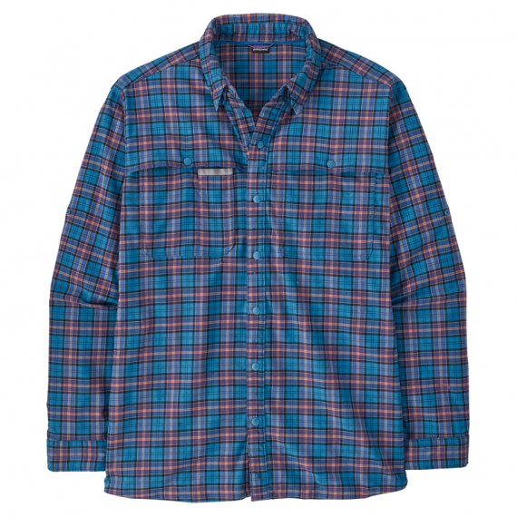 Patagonia M\'s Early Rise Stretch Shirt On the Fly: Anacapa Blue in der Gruppe Kleidung & Schuhe / Kleidung / Hemden bei Sportfiskeprylar.se (41920-OFBLr)