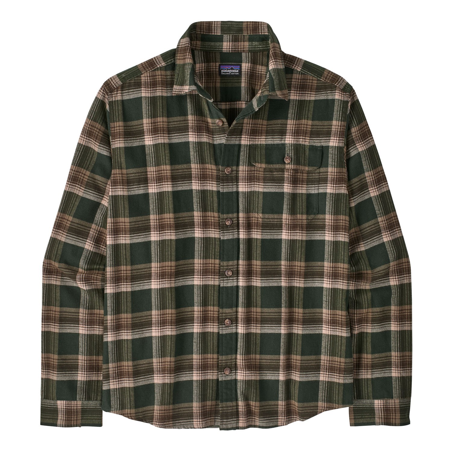 Patagonia M\'s L/S LW Fjord Flannel Shirt CZTL in der Gruppe Kleidung & Schuhe / Kleidung / Hemden bei Sportfiskeprylar.se (42410-CZTL-XXLr)