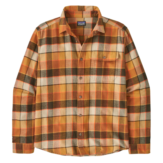 Patagonia M\'s L/S LW Fjord Flannel Shirt ROTB in der Gruppe Kleidung & Schuhe / Kleidung / Hemden bei Sportfiskeprylar.se (42410-ROTB-Lr)
