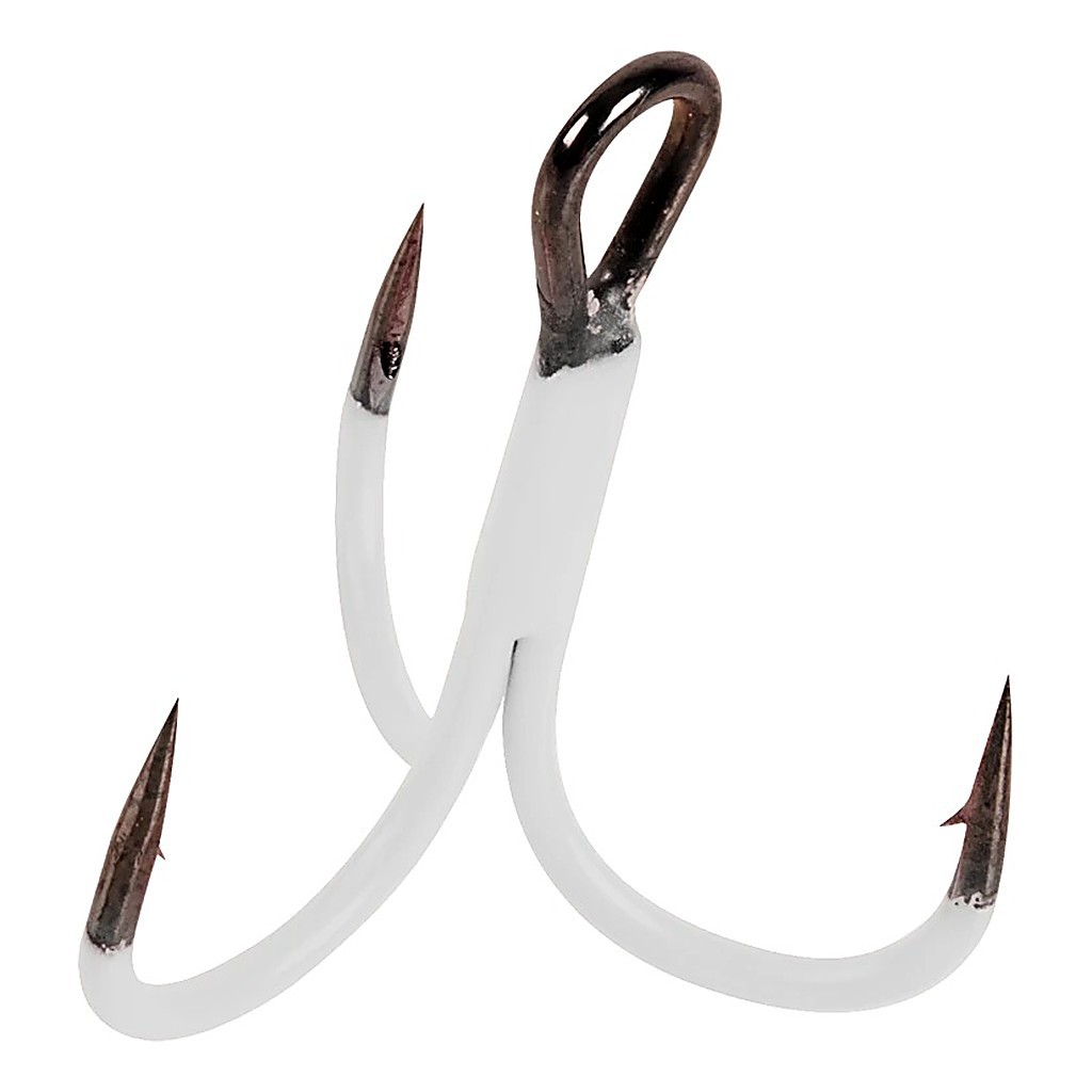 Owner STV-36BW Treble Hook, Ghost White in der Gruppe Haken & Zubehör / Haken / Drillingshaken bei Sportfiskeprylar.se (44-5636VW-031r)