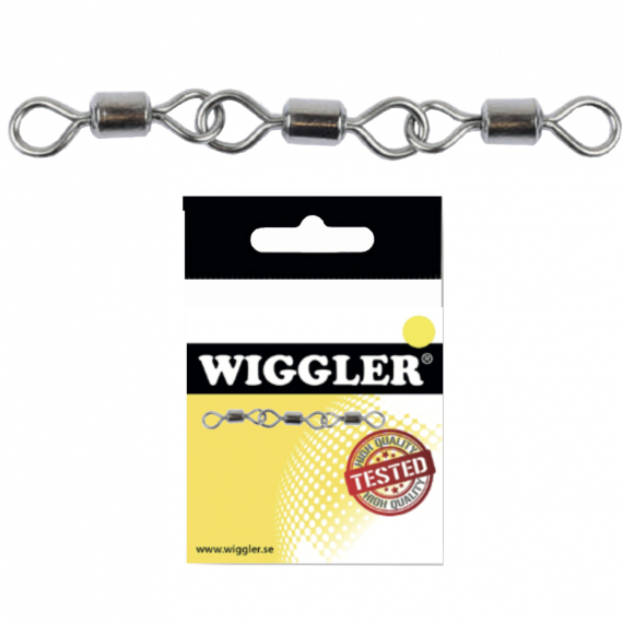 Triple Rolling Swivel, Black Nickel in der Gruppe Haken & Zubehör / Wirbel bei Sportfiskeprylar.se (4493-6r)
