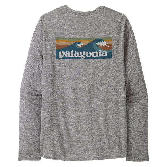 Patagonia M\'s L/S Cap Cool Daily Graphic Shirt Waters BLAF in der Gruppe Kleidung & Schuhe / Kleidung / Pullover / Langärmlige T-Shirts bei Sportfiskeprylar.se (45170-BLAF-Sr)