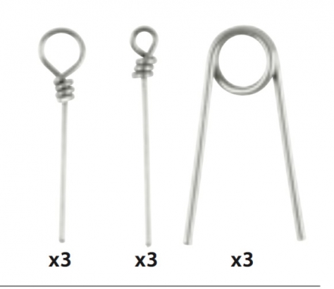 Spro Softbait Pin Assortiment in der Gruppe Haken & Zubehör / Stinger & Stinger Zubehör / Stinger Zubehör / Stinger Spikes bei Sportfiskeprylar.se (4628109)