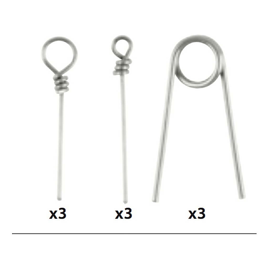 Spro Softbait Pin Assortiment in der Gruppe Haken & Zubehör / Stinger & Stinger Zubehör / Stinger Zubehör / Stinger Spikes bei Sportfiskeprylar.se (4628109)