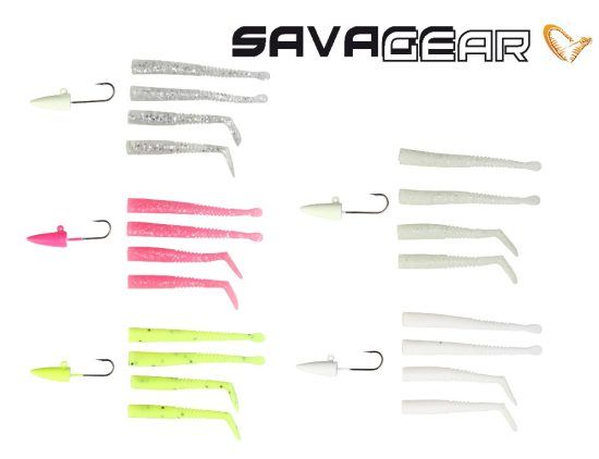 Savage Gear LRF Mini Sandeel Kit 25-pack in der Gruppe Köder / Köder Sets bei Sportfiskeprylar.se (47133)