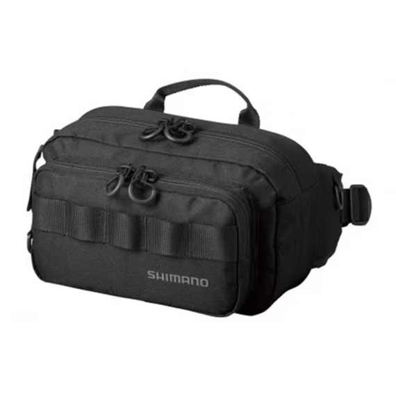 Shimano Hip Bag BW-021T M - Black in der Gruppe Aufbewahrung / Angeltaschen / Hip Packs bei Sportfiskeprylar.se (491770)