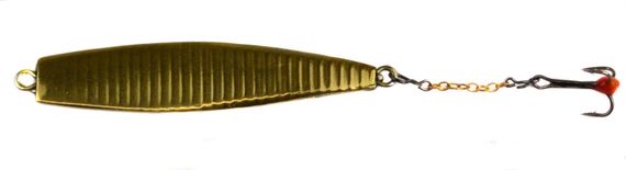 Specialpirken Silber/Gold, 51mm in der Gruppe Köder / Eisfischen Köder / Vertical Ice Jigs bei Sportfiskeprylar.se (494-51-3)