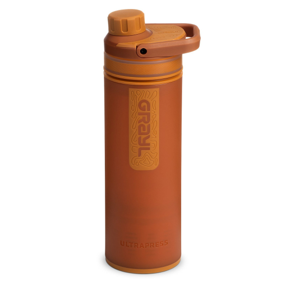 Grayl UltraPress 500ml Purifier Bottle - Mojave Redrock in der Gruppe Outdoor / Andere Outdoor-Ausrüstung / Wasserfilter und -reiniger bei Sportfiskeprylar.se (500-MRR)