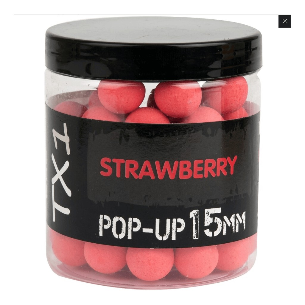 SHIMANO Bait TX1 Pop-up Strawberry Fluoro Red in der Gruppe bei Sportfiskeprylar.se (5000074713DOr)