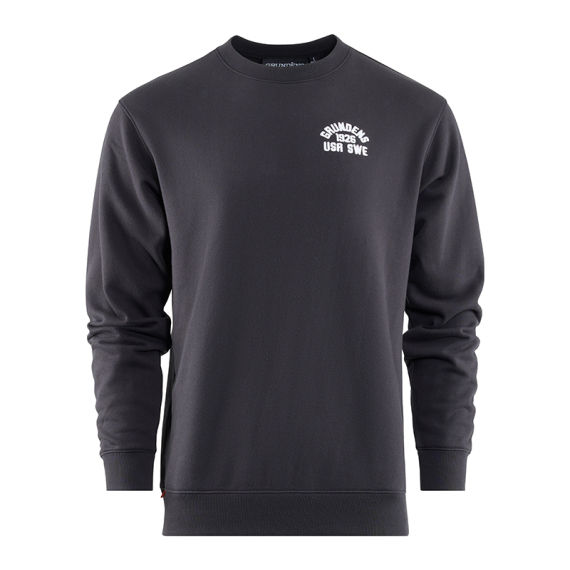 Grundéns 1926 Crew Sweatshirt Black in der Gruppe Kleidung & Schuhe / Kleidung / Pullover / Sweatshirts bei Sportfiskeprylar.se (50012-001-0014r)