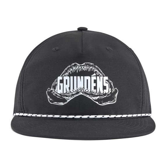 Grundéns Apex Predator Rope Trucker Black in der Gruppe Kleidung & Schuhe / Kappen & Kopfbedeckungen / Caps / Trucker-Kappen bei Sportfiskeprylar.se (50016-001-0001)