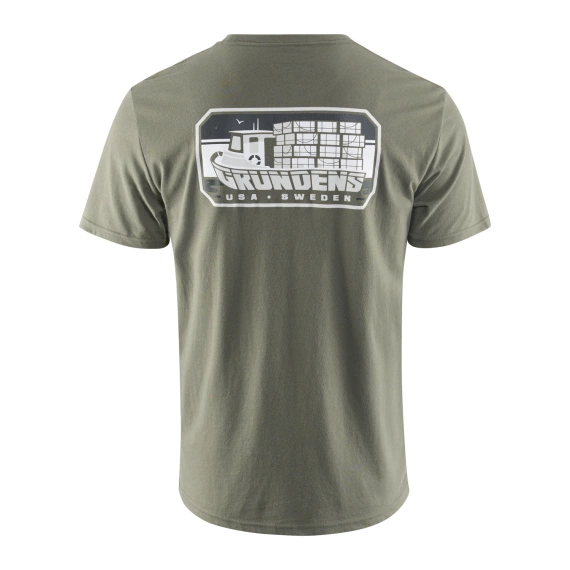 Grundéns Trapper SS T-Shirt Forest Heather in der Gruppe Kleidung & Schuhe / Kleidung / T-shirts bei Sportfiskeprylar.se (50163-384-0013r)