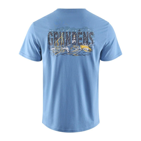 Grundéns Tough Seas SS T-Shirt Captain\'s Blue in der Gruppe Kleidung & Schuhe / Kleidung / T-shirts bei Sportfiskeprylar.se (50174-494-0013r)