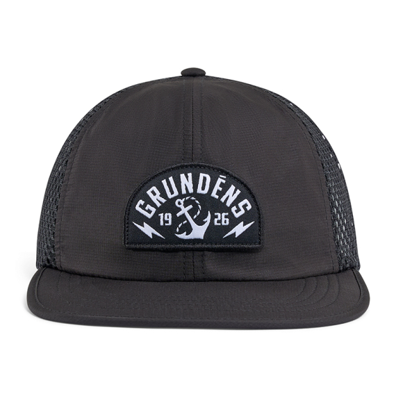 Grundéns Stowaway Packable Trucker Black in der Gruppe Kleidung & Schuhe / Kappen & Kopfbedeckungen / Caps / Trucker-Kappen bei Sportfiskeprylar.se (50186-001-0001)