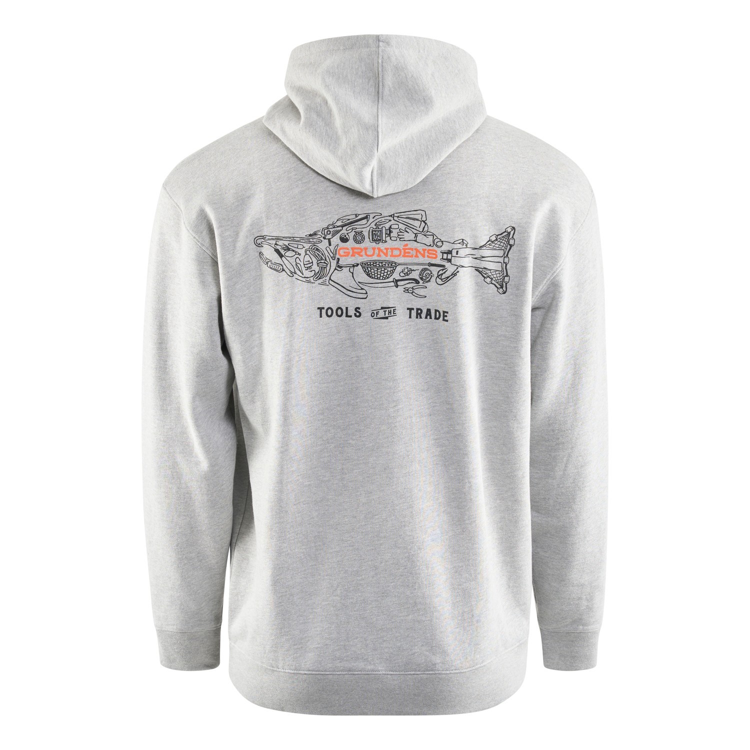 Grundéns Tools of the Trade Hoodie Athletic Heather in der Gruppe Kleidung & Schuhe / Kleidung / Pullover / Hoodies bei Sportfiskeprylar.se (50190-033-0013r)