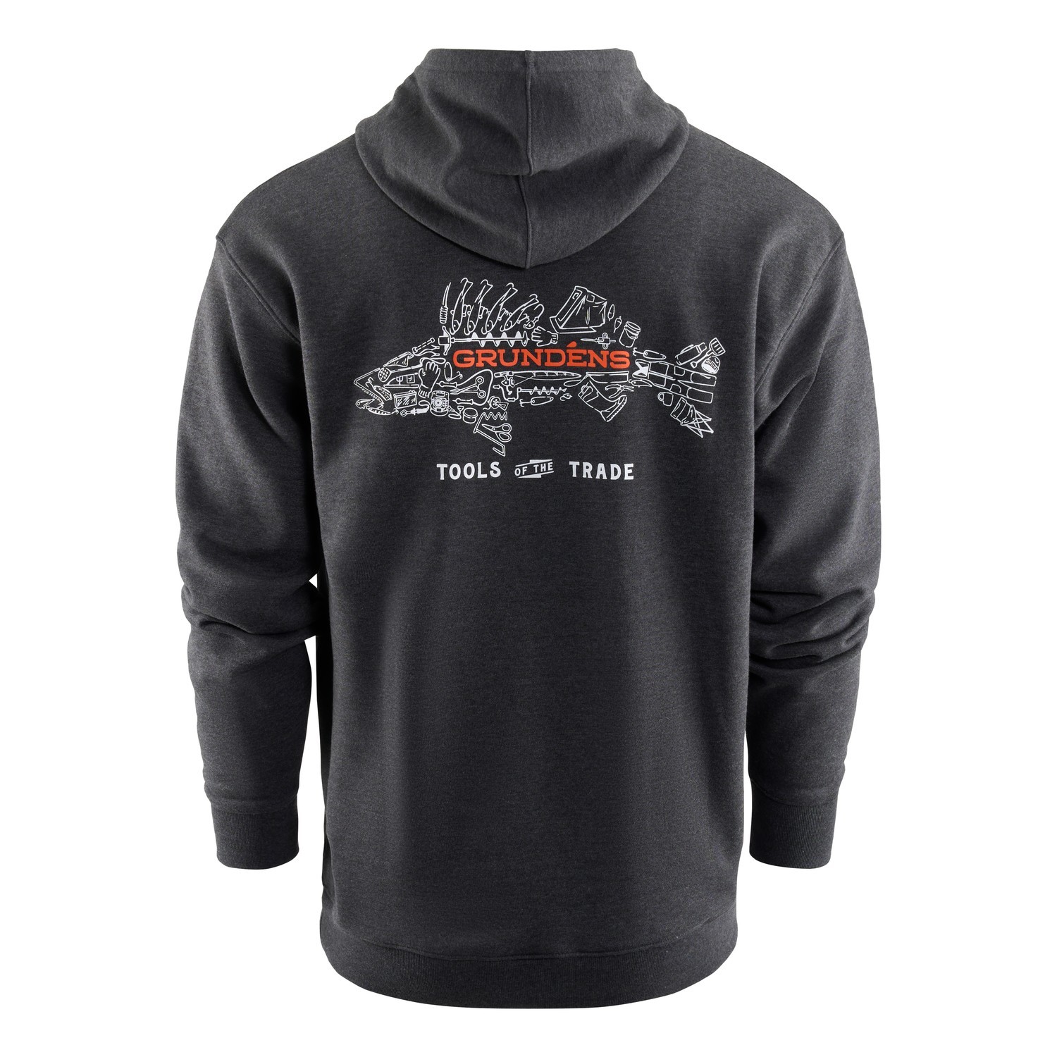 Grundéns Tools of the Trade (Ice) Hoodie Black Heather in der Gruppe Kleidung & Schuhe / Kleidung / Pullover / Hoodies bei Sportfiskeprylar.se (50191-004-0013r)