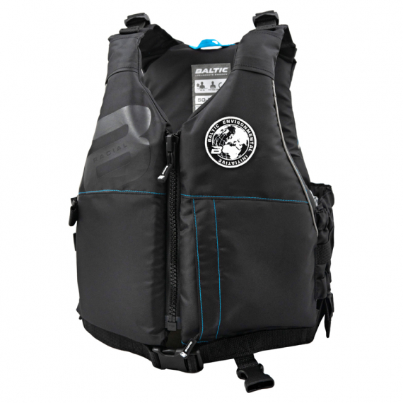 Baltic Radial E.I Black in der Gruppe Kleidung & Schuhe / Flotation Kleidung / Schwimmwesten / Regattawesten bei Sportfiskeprylar.se (5021-000-2r)
