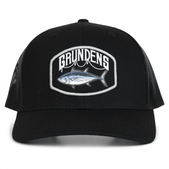 Grundéns Bluefin Trucker Solid Black in der Gruppe Kleidung & Schuhe / Kappen & Kopfbedeckungen / Caps / Trucker-Kappen bei Sportfiskeprylar.se (50246-010-0001)