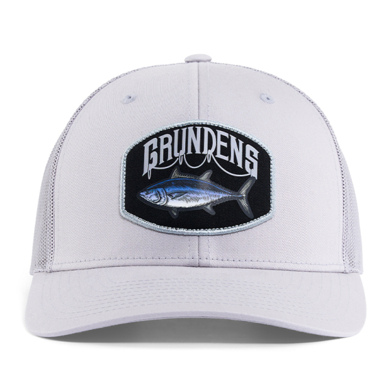 Grundéns Bluefin Trucker Grey Mist, in der Gruppe Kleidung & Schuhe / Kappen & Kopfbedeckungen / Caps / Trucker-Kappen bei Sportfiskeprylar.se (50246-028-0001)