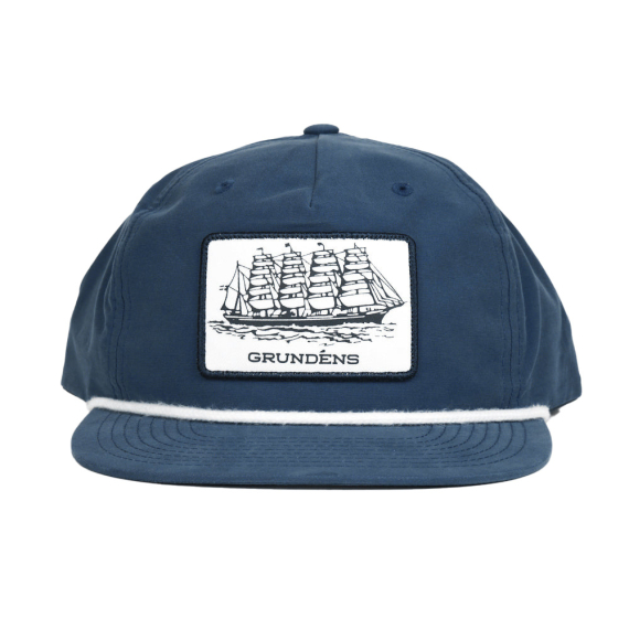 Grundéns Captains Heritage Cap Navy in der Gruppe Kleidung & Schuhe / Kappen & Kopfbedeckungen / Caps / Snapback-Kappen bei Sportfiskeprylar.se (50247-410-0001)