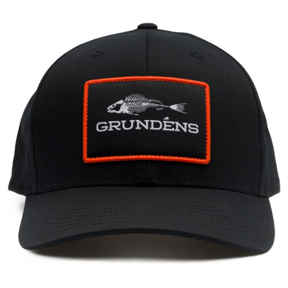 Grundéns Fish Bones Trucker 312 Black/Charcoal in der Gruppe Kleidung & Schuhe / Kappen & Kopfbedeckungen / Caps / Trucker-Kappen bei Sportfiskeprylar.se (50254-016-0001)