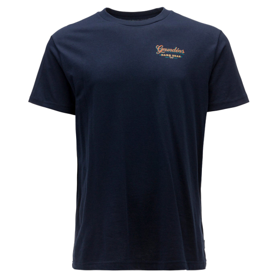 Grundéns Dark Seas X Watercraft SS T-Shirt Dark Navy in der Gruppe Kleidung & Schuhe / Kleidung / T-shirts bei Sportfiskeprylar.se (50349-425-0014r)