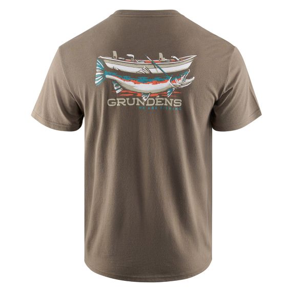 Grundéns Drift Boat SS T-Shirt Otter in der Gruppe Kleidung & Schuhe / Kleidung / T-shirts bei Sportfiskeprylar.se (50462-355-0013r)