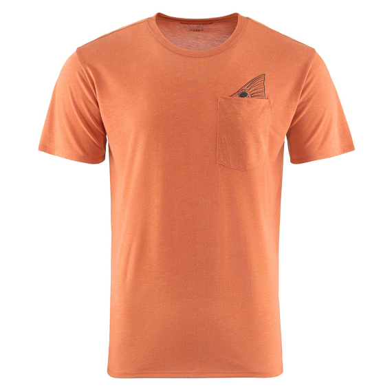 Grundéns Species Pocket Tee Rust Heather in der Gruppe Kleidung & Schuhe / Kleidung / T-shirts bei Sportfiskeprylar.se (50478-812-0013r)