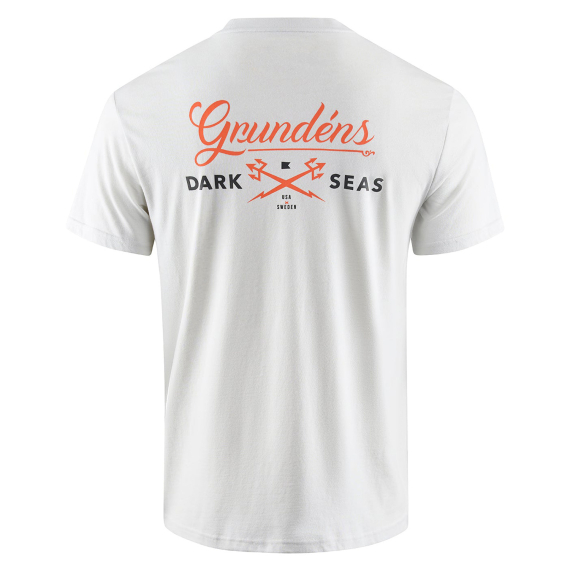 Grundéns Dark Seas X Grundens Common Bond SS T-Shirt Oyster in der Gruppe Kleidung & Schuhe / Kleidung / T-shirts bei Sportfiskeprylar.se (50498-048-0013r)