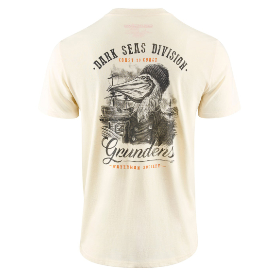 Grundéns Dark Seas X Grundens Portsmith SS T-Shirt Natural in der Gruppe Kleidung & Schuhe / Kleidung / T-shirts bei Sportfiskeprylar.se (50503-115-0013r)