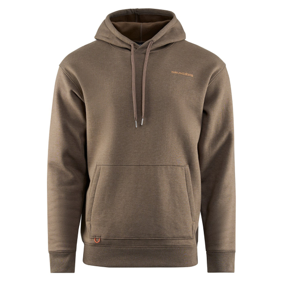Grundéns Displacement DWR Hoodie Anchor Otter Heather in der Gruppe Kleidung & Schuhe / Kleidung / Pullover / Hoodies bei Sportfiskeprylar.se (50506-243-0013r)