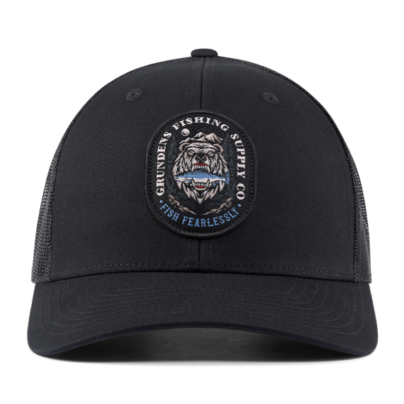 Grundéns Bear Essentials Trucker Black in der Gruppe Kleidung & Schuhe / Kappen & Kopfbedeckungen / Caps / Trucker-Kappen bei Sportfiskeprylar.se (50510-001-0001)