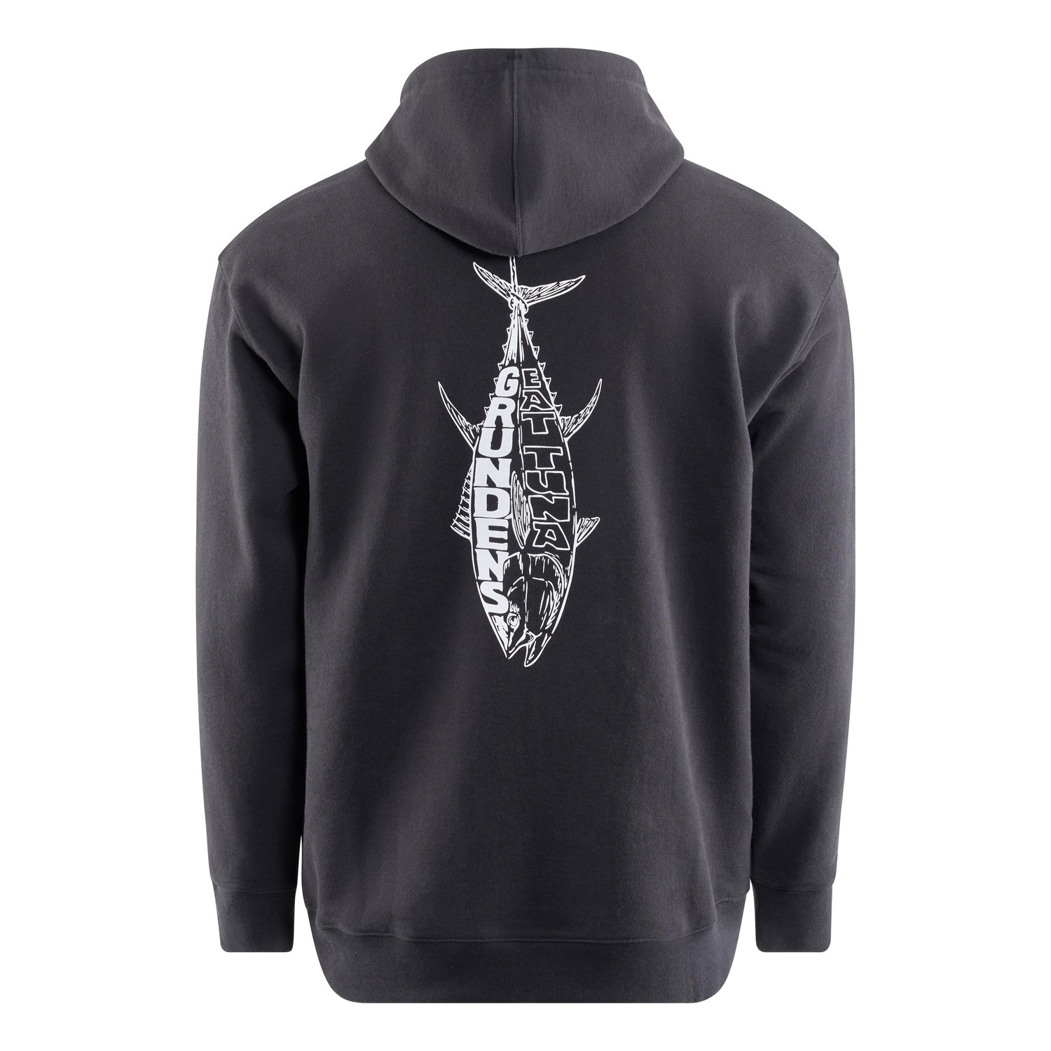 Grundéns Eat Your Words DWR HD Hoodie Black Tuna Graphic in der Gruppe Kleidung & Schuhe / Kleidung / Pullover / Hoodies bei Sportfiskeprylar.se (50518-069-0013r)